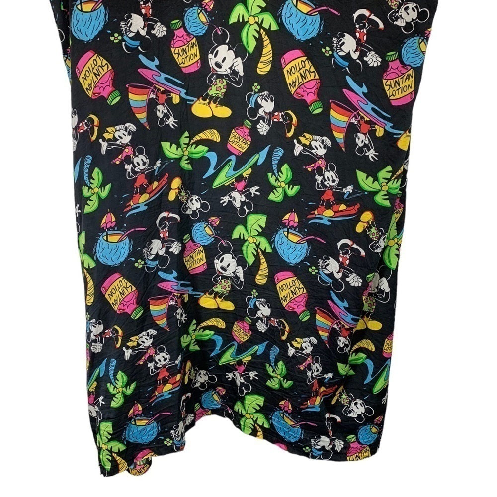 Vintage Disney Mickey And Minnie Mouse Silk Robe Size One Size Fits Most - Picture 11 of 15